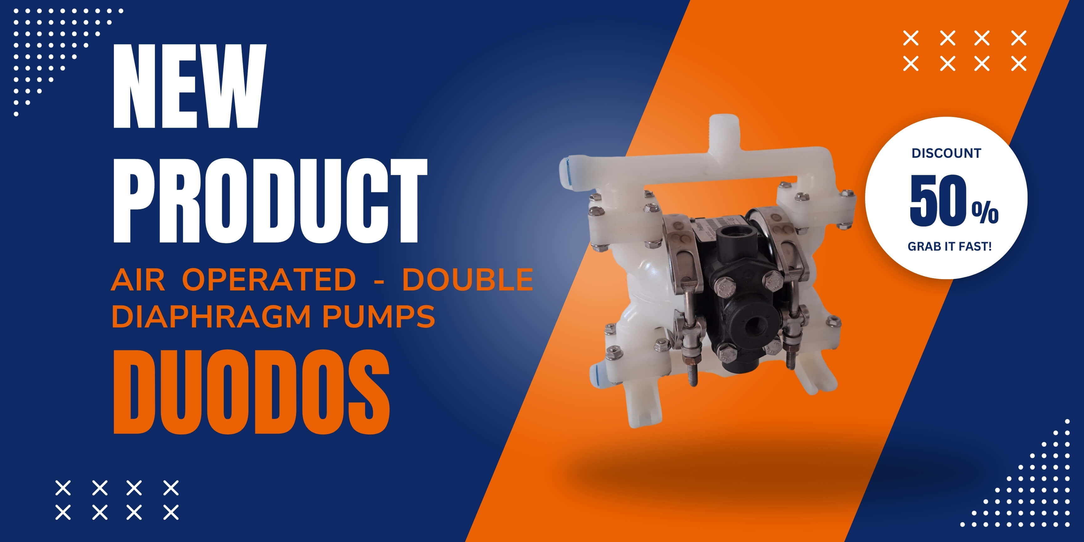 Air Operated - Double Diaphragm Pumps DUODOS